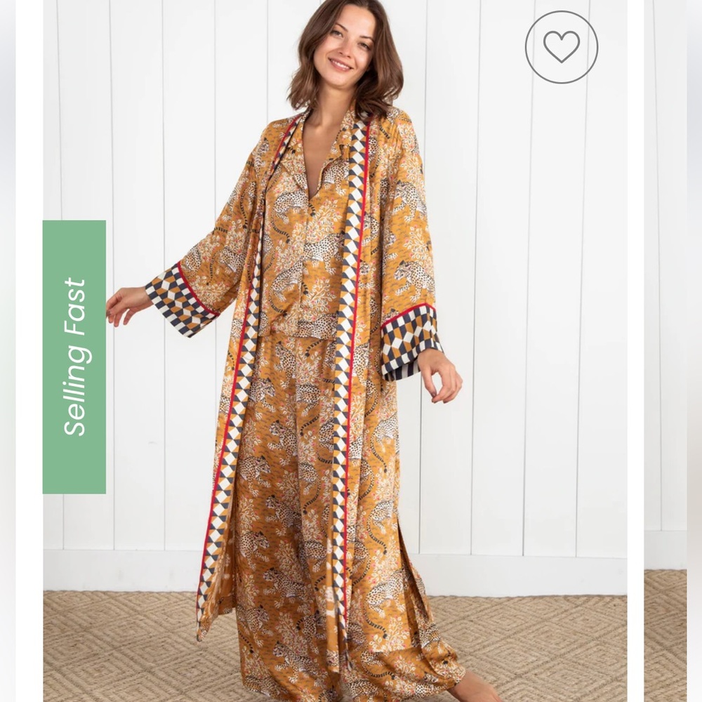 NWT Printfresh Women's Bagheera satin wildest dreams eco silky set xs - Picture 10 of 11